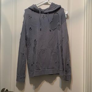 Grey hoodie